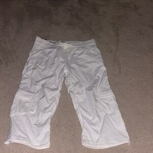 Lululemon White Capri Pants